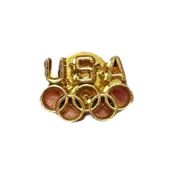 Vintage LOT TEAM USA Olympic Games Hat Lapel Pins Winter/Summer + Key Chain - Picture 6 of 9